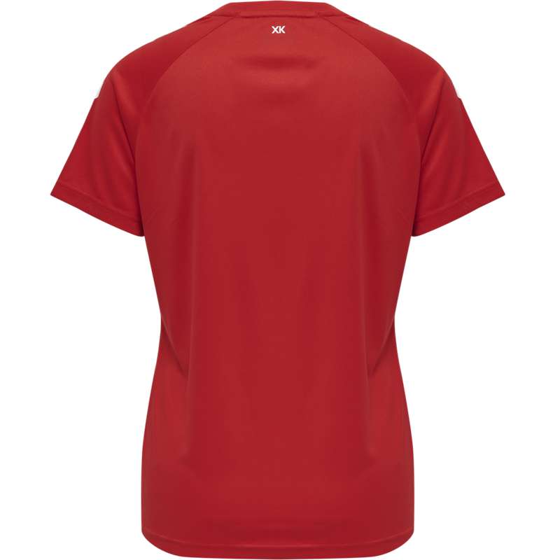 Dámské Tričko Hummel Core Xk Core Poly S/S Červené | 749699-098