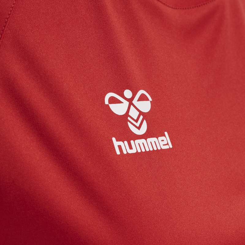 Dámské Tričko Hummel Core Xk Core Poly S/S Červené | 749699-098
