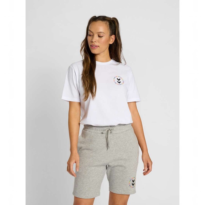 Dámské Tričko Hummel Everything Nothing Bílé | 368489-065