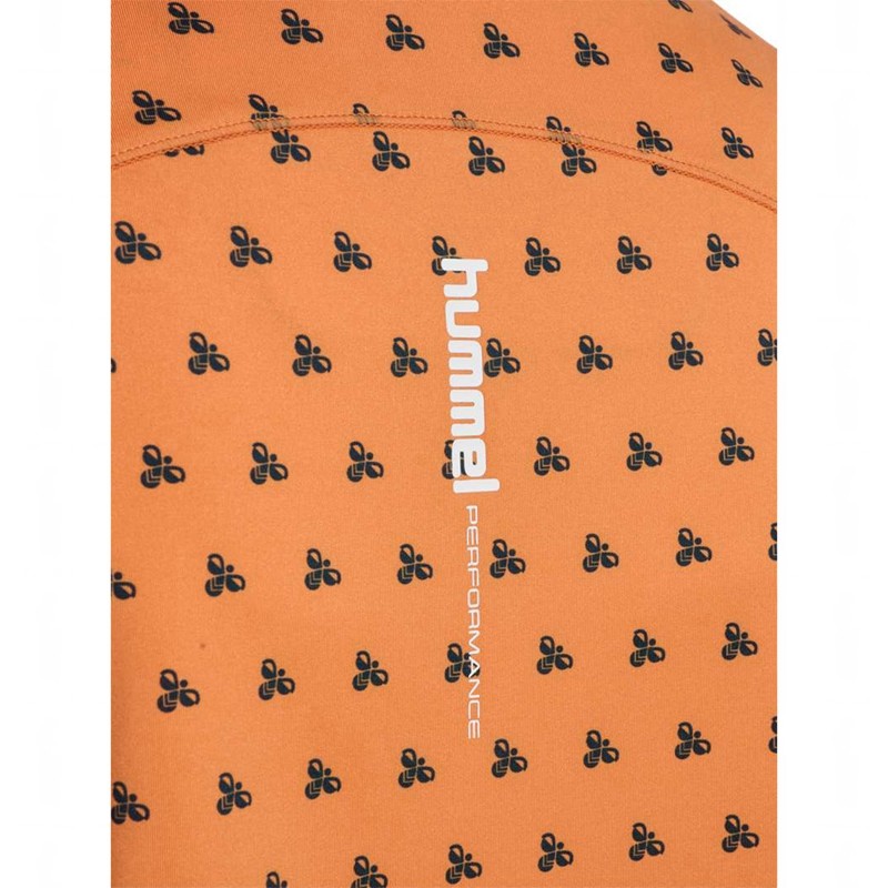 Dámské Tričko Hummel Fast W L/S Oranžové | 358965-842