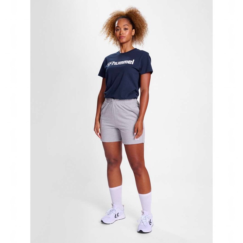 Dámské Tričko Hummel Go 2.0 Logo S/S Tmavě Blankyt | 228877-887