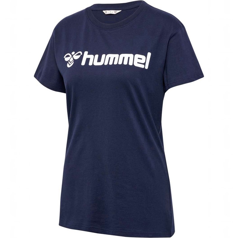 Dámské Tričko Hummel Go 2.0 Logo S/S Tmavě Blankyt | 228877-887