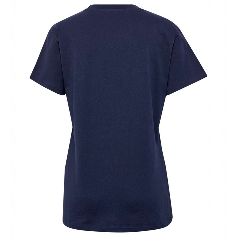 Dámské Tričko Hummel Go 2.0 Logo S/S Tmavě Blankyt | 228877-887