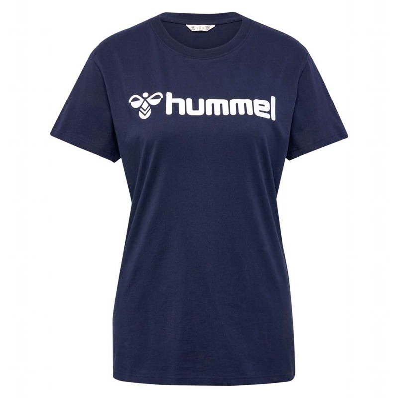 Dámské Tričko Hummel Go 2.0 Logo S/S Tmavě Blankyt | 228877-887