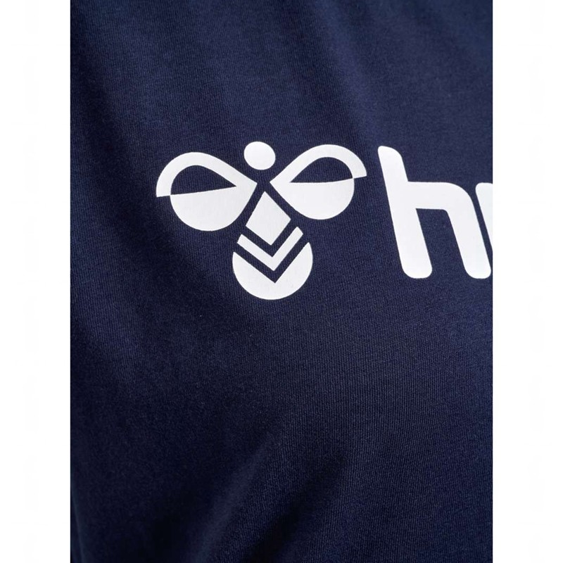 Dámské Tričko Hummel Go 2.0 Logo S/S Tmavě Blankyt | 228877-887
