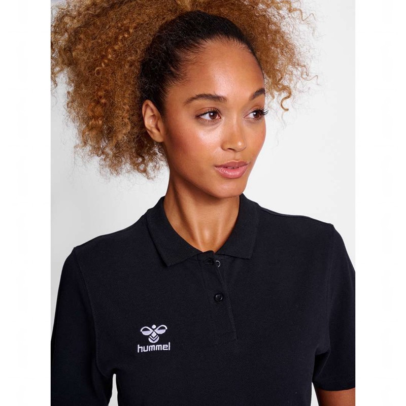 Dámské Tričko Hummel Go 2.0 Polo Černé | 020226-097