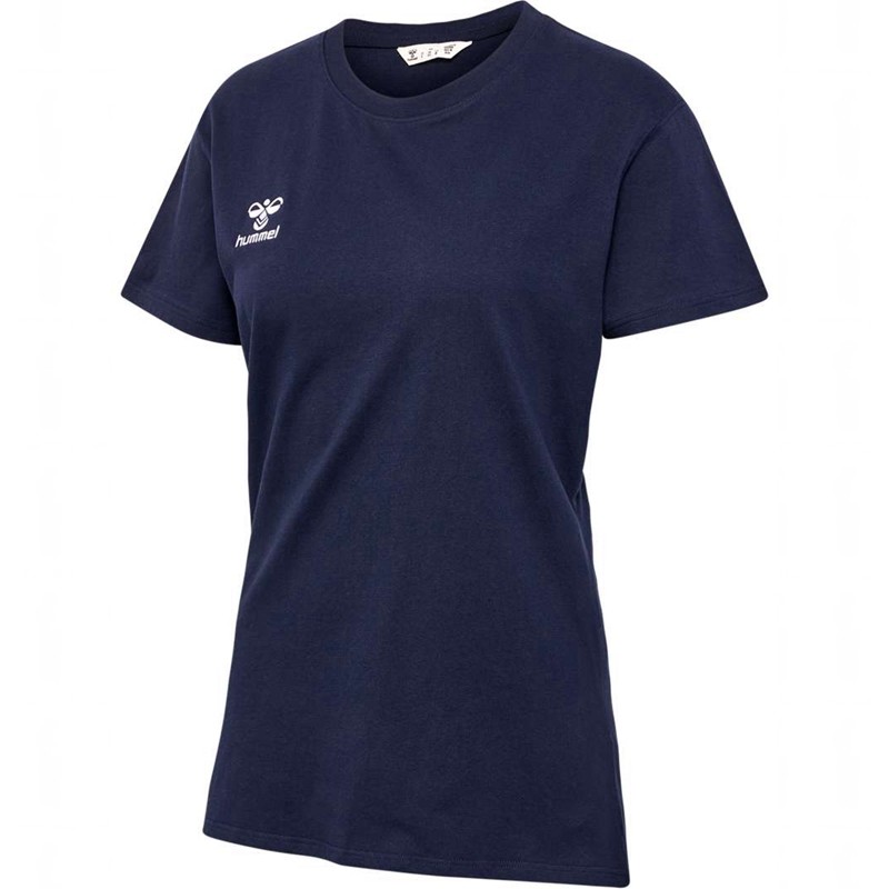 Dámské Tričko Hummel Go 2.0 S/S Tmavě Blankyt | 753060-510