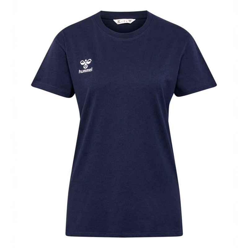 Dámské Tričko Hummel Go 2.0 S/S Tmavě Blankyt | 753060-510
