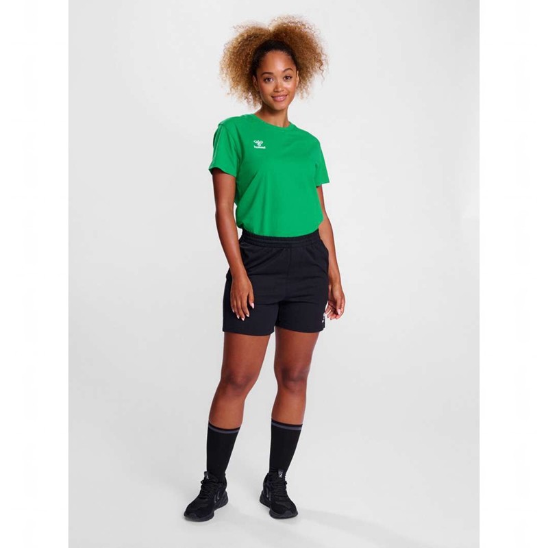 Dámské Tričko Hummel Go 2.0 S/S Zelene | 306038-322