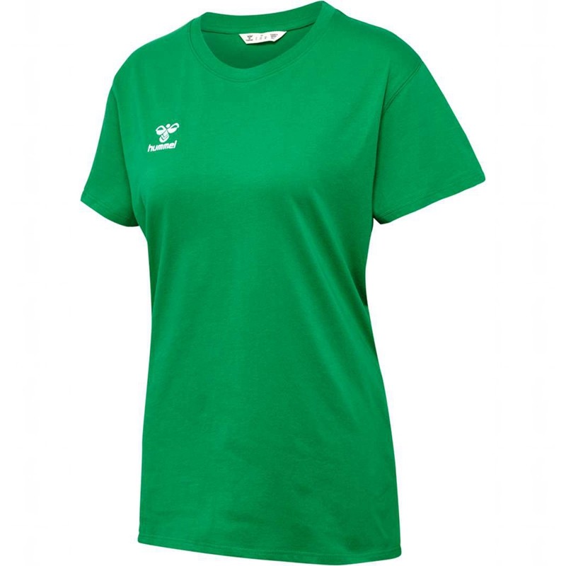 Dámské Tričko Hummel Go 2.0 S/S Zelene | 306038-322