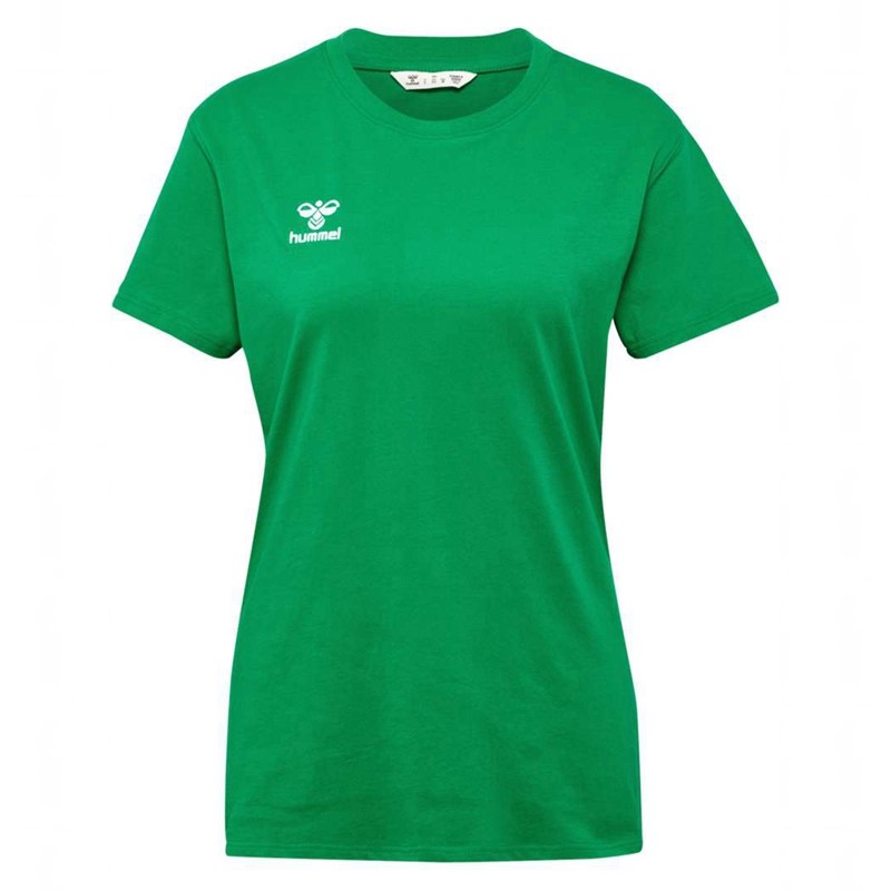 Dámské Tričko Hummel Go 2.0 S/S Zelene | 306038-322
