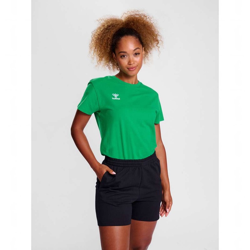 Dámské Tričko Hummel Go 2.0 S/S Zelene | 306038-322