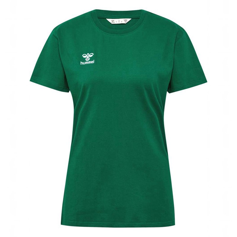 Dámské Tričko Hummel Go 2.0 S/S Zelene | 944951-547
