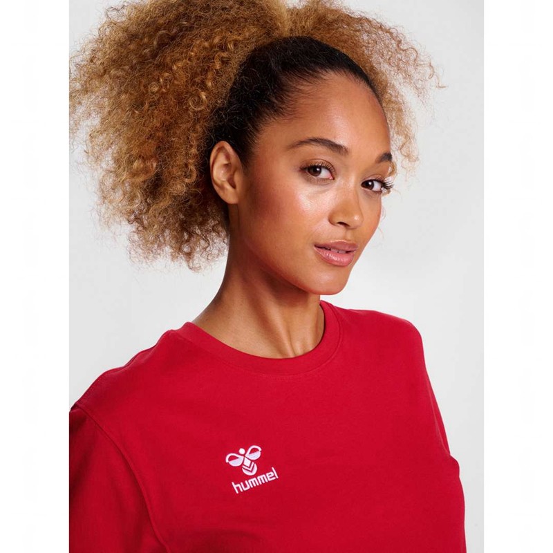 Dámské Tričko Hummel Go 2.0 S/S Červené | 382029-238