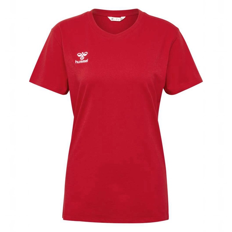 Dámské Tričko Hummel Go 2.0 S/S Červené | 382029-238