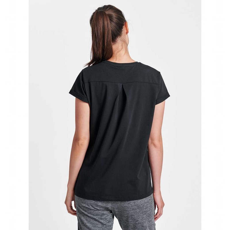Dámské Tričko Hummel Isobella S/S Černé | 927777-916