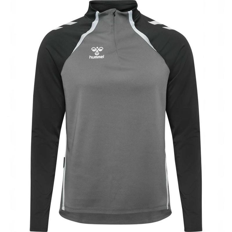 Dámské Tričko Hummel Lead 2.0 Half Zip Šedé | 877903-515