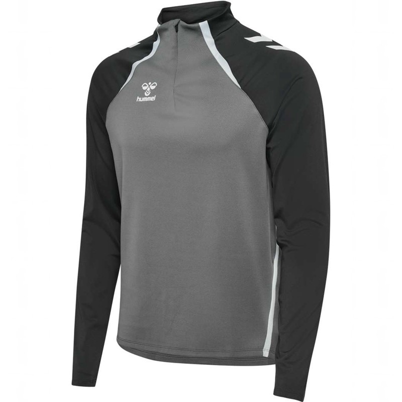 Dámské Tričko Hummel Lead 2.0 Half Zip Šedé | 877903-515