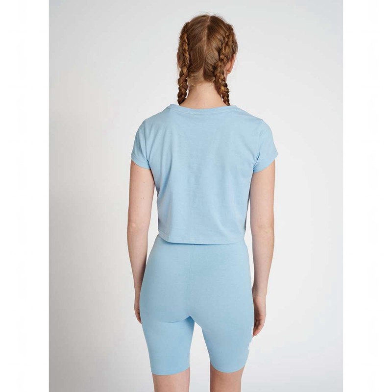 Dámské Tričko Hummel Legacy Cropped Blankyt | 318302-272