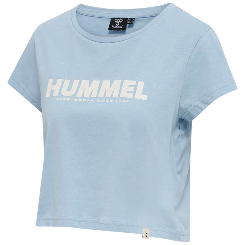 Dámské Tričko Hummel Legacy Cropped Blankyt | 318302-272