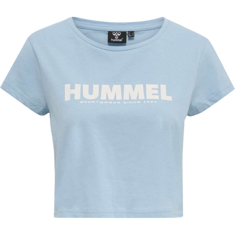 Dámské Tričko Hummel Legacy Cropped Blankyt | 318302-272