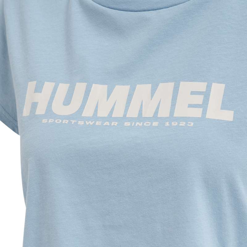 Dámské Tričko Hummel Legacy Cropped Blankyt | 318302-272
