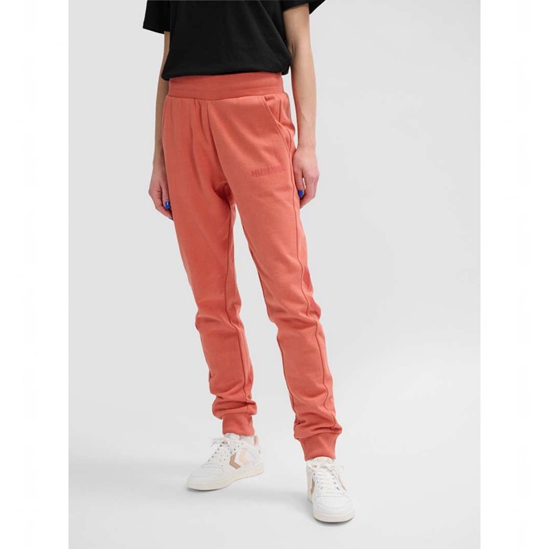 Dámské Tričko Hummel Legacy Tapered Meruňka | 308175-616