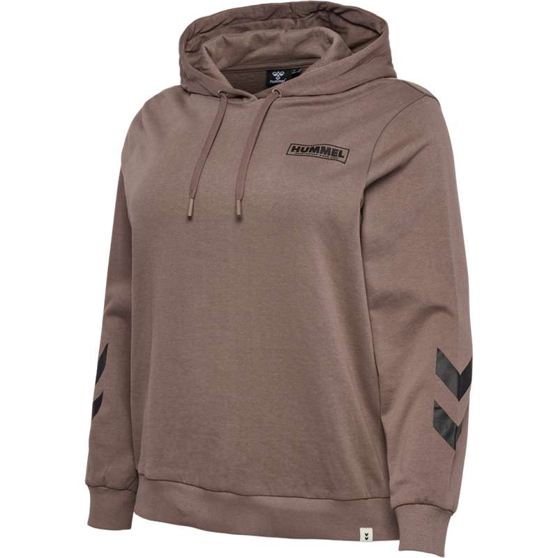 Dámské Tričko Hummel Legacy Wo Regular Plus Hnědé | 813257-969