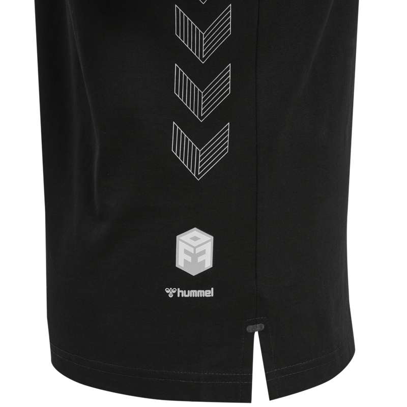 Dámské Tričko Hummel Move Grid Cotton S/S Wom Černé | 408087-138