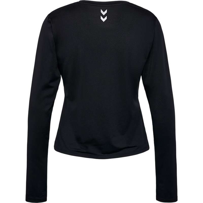 Dámské Tričko Hummel Mt Aura Mesh L/S Černé | 834477-118