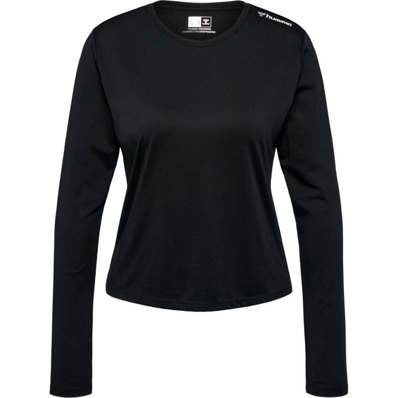 Dámské Tričko Hummel Mt Aura Mesh L/S Černé | 834477-118