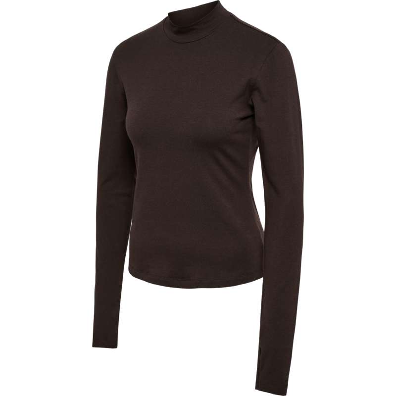 Dámské Tričko Hummel Mt Recharge L/S Čokolády | 909989-167