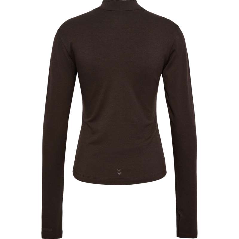 Dámské Tričko Hummel Mt Recharge L/S Čokolády | 909989-167