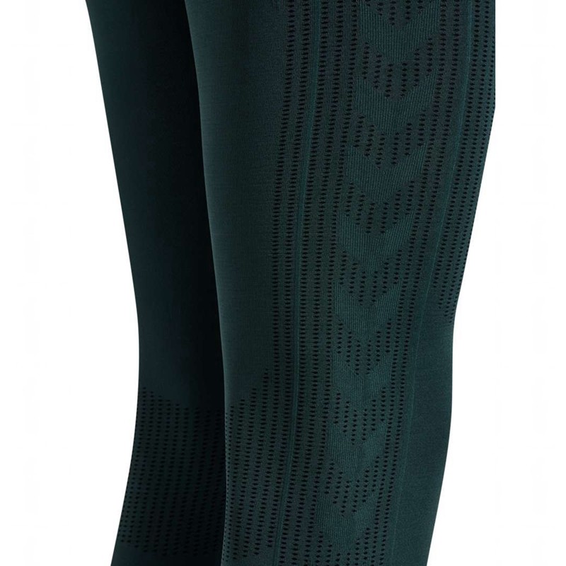 Dámské Tričko Hummel Mt Shaping Seamless Mw Zelene | 965756-522