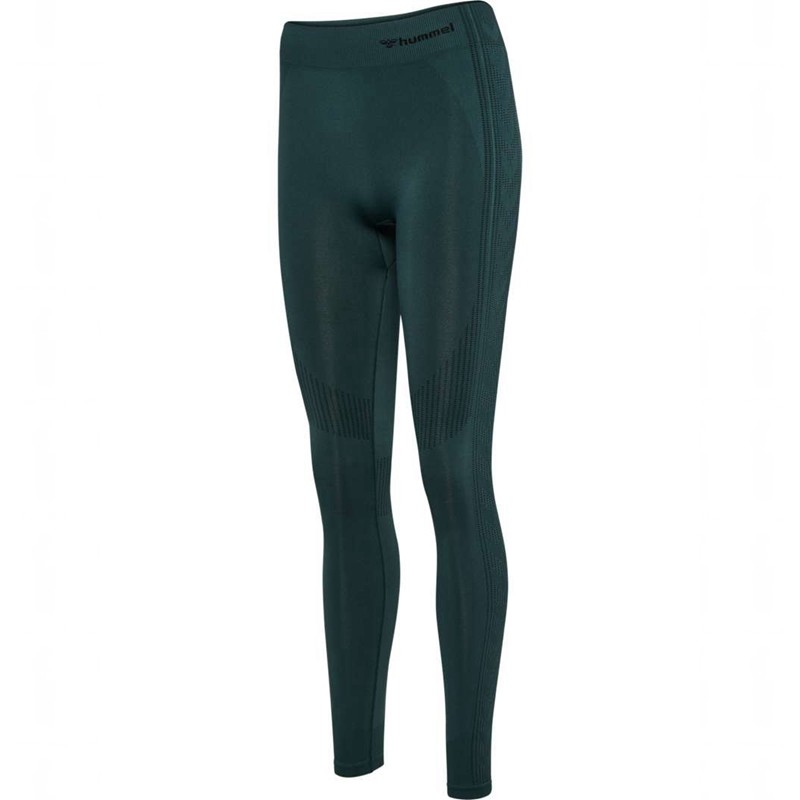 Dámské Tričko Hummel Mt Shaping Seamless Mw Zelene | 965756-522