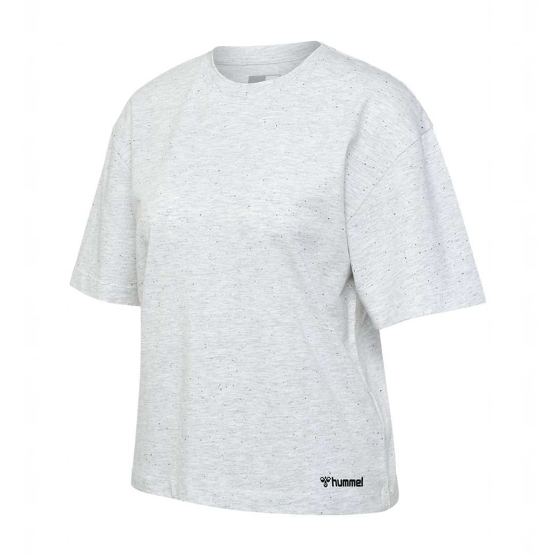 Dámské Tričko Hummel Mt Ultra Boxy Short Bílé | 121300-161