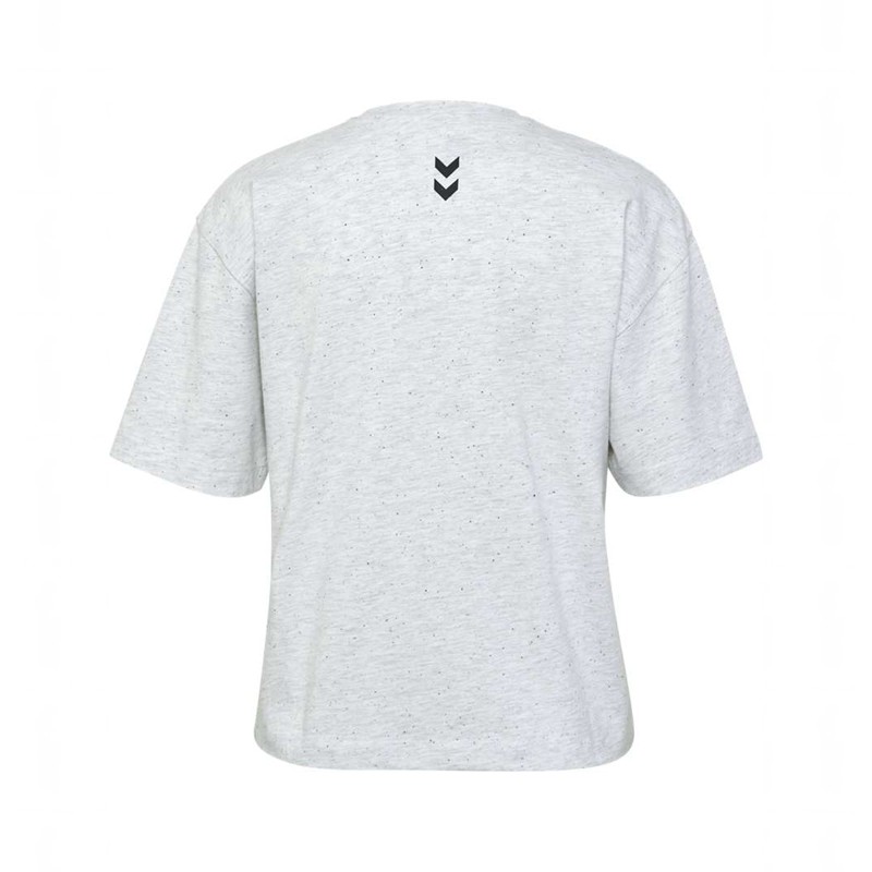 Dámské Tričko Hummel Mt Ultra Boxy Short Bílé | 121300-161