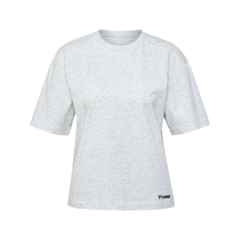 Dámské Tričko Hummel Mt Ultra Boxy Short Bílé | 121300-161