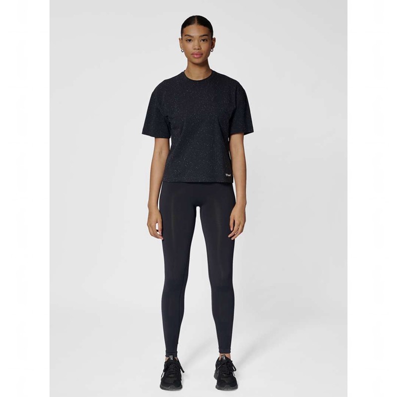 Dámské Tričko Hummel Mt Ultra Boxy Short Černé | 600533-955