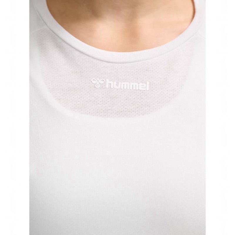 Dámské Tričko Hummel Mt Vanja L/S Bílé | 531760-666