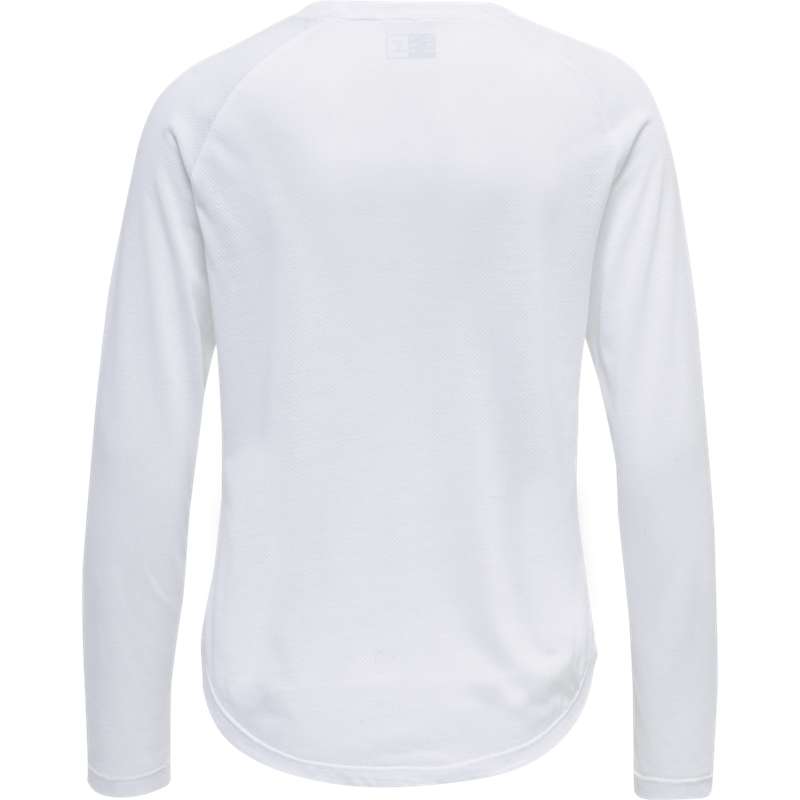 Dámské Tričko Hummel Mt Vanja L/S Bílé | 531760-666