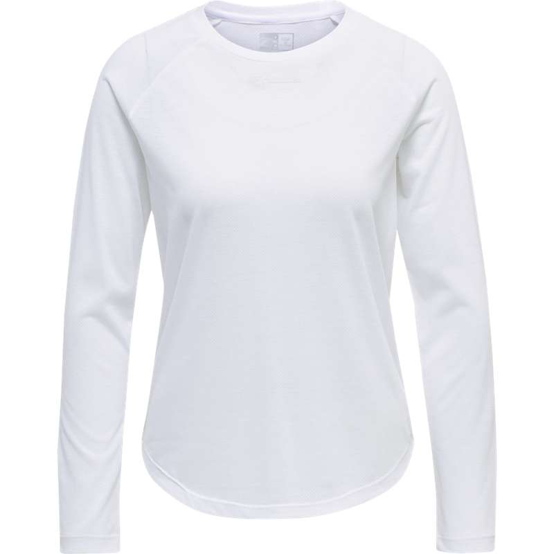 Dámské Tričko Hummel Mt Vanja L/S Bílé | 531760-666