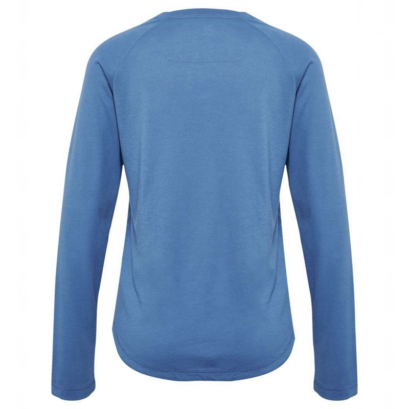 Dámské Tričko Hummel Mt Vanja L/S Blankyt | 446545-976