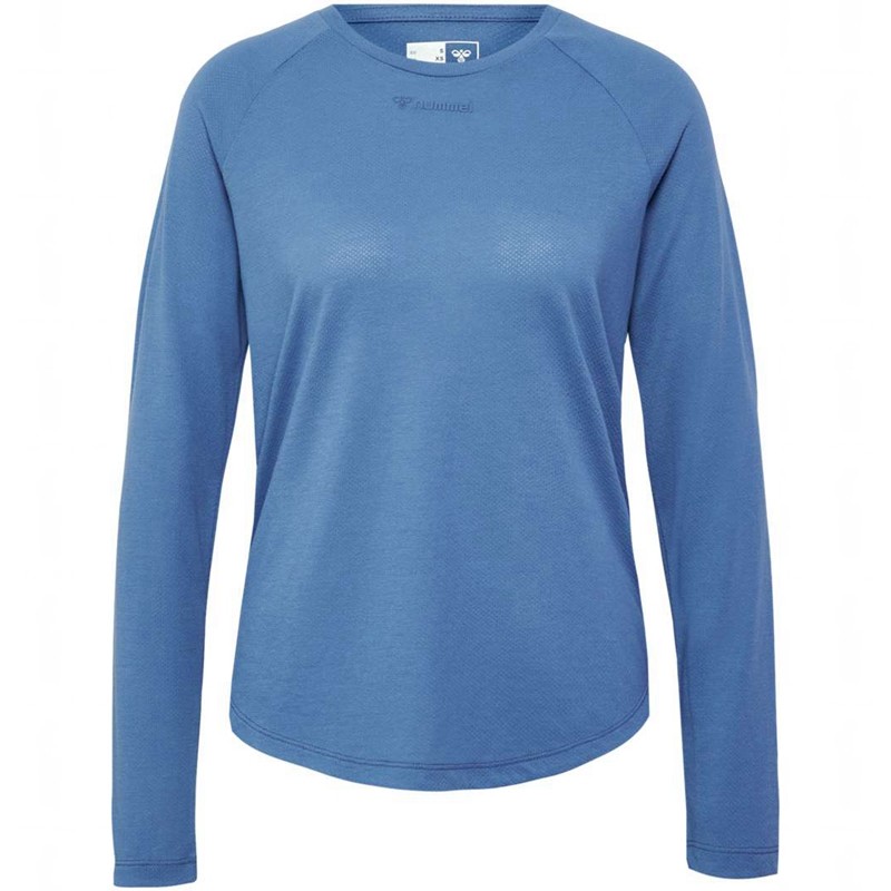 Dámské Tričko Hummel Mt Vanja L/S Blankyt | 446545-976