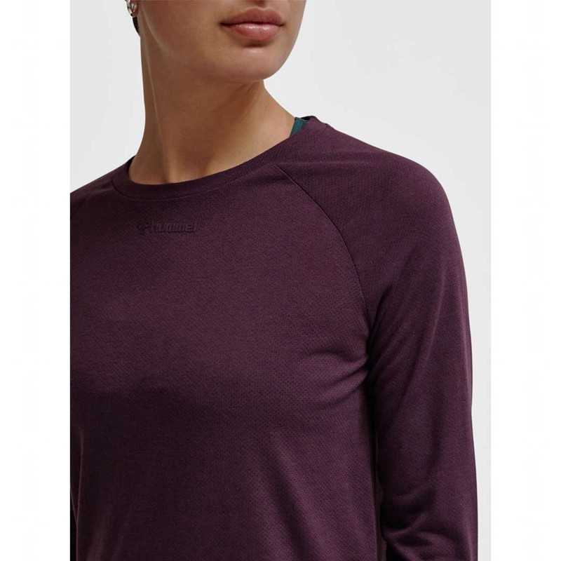 Dámské Tričko Hummel Mt Vanja L/S Fialové | 831584-903