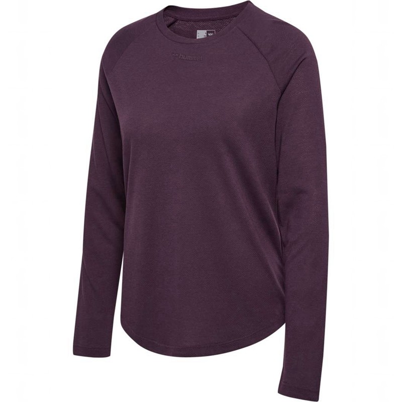 Dámské Tričko Hummel Mt Vanja L/S Fialové | 831584-903
