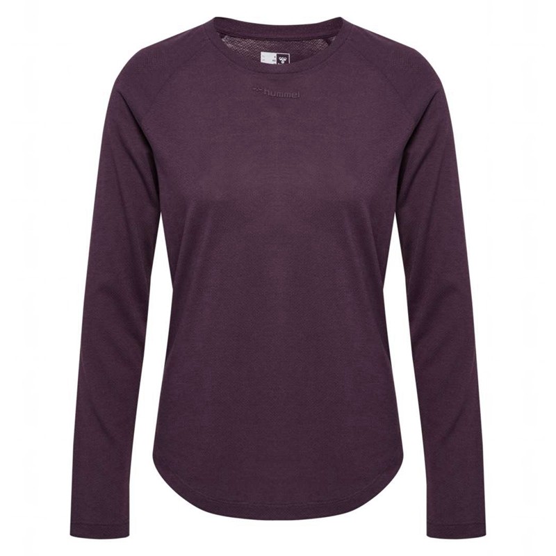 Dámské Tričko Hummel Mt Vanja L/S Fialové | 831584-903