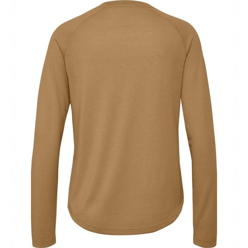 Dámské Tričko Hummel Mt Vanja L/S Hnědé | 134174-354