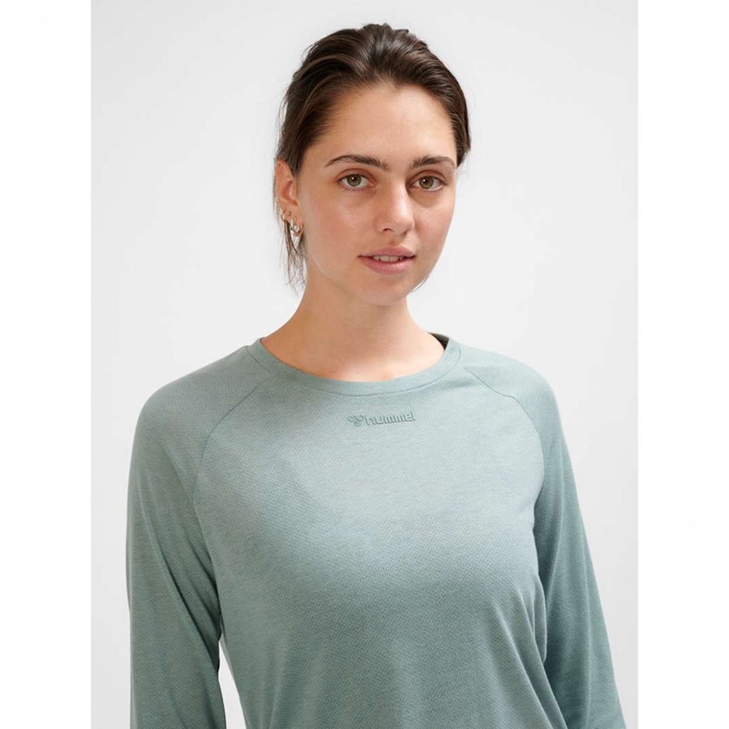 Dámské Tričko Hummel Mt Vanja L/S Šedé | 080018-731