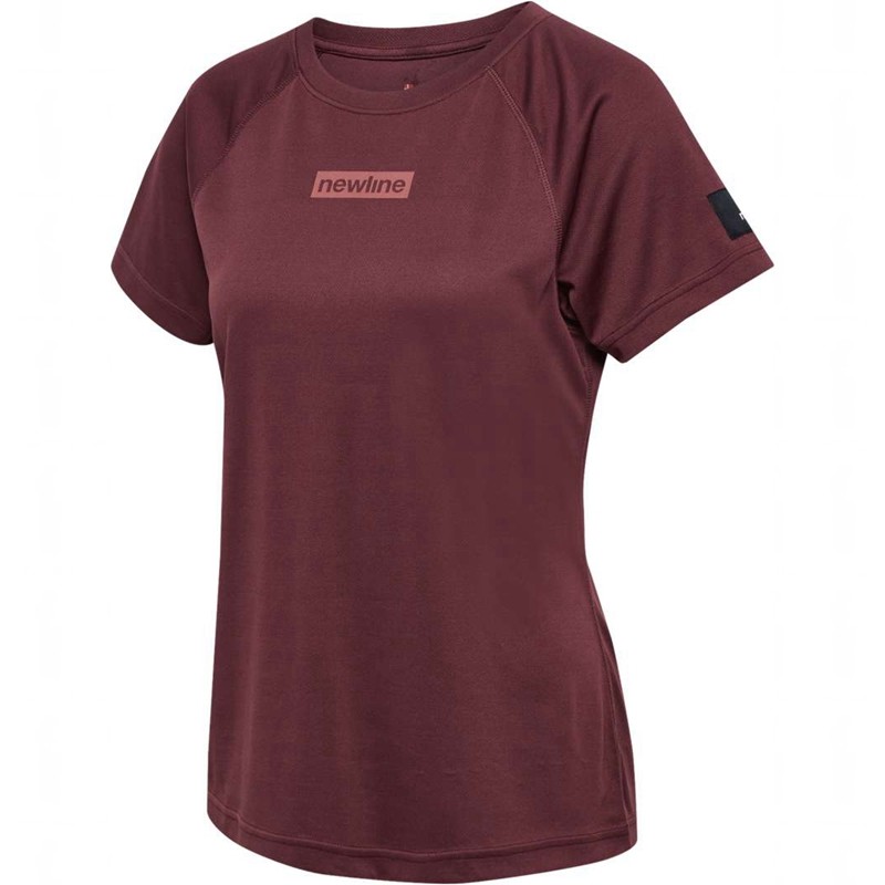 Dámské Tričko Hummel Nwlcharge Mesh W Vínové | 701195-324